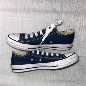 Navy Low Top Converse